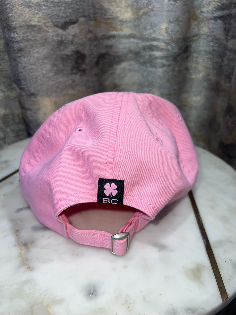 Women’s Pink Black Clover Four-Leaf Clover hat - Picture 3 of 7